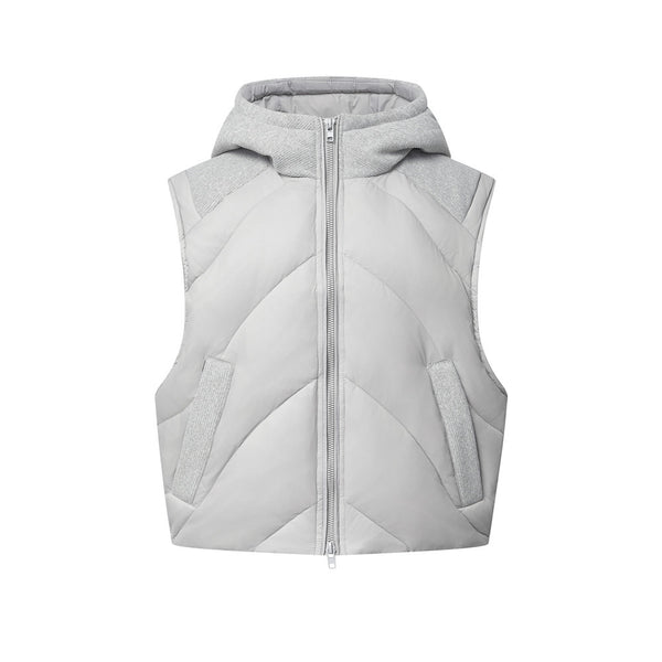 Two-Way Zip Puffer Vest