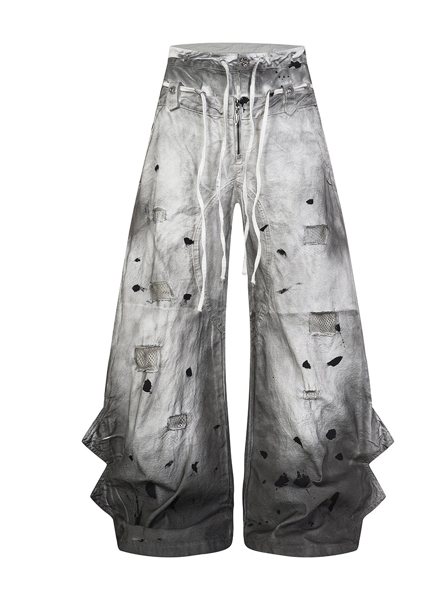 Inkjet Graded Wide Denim