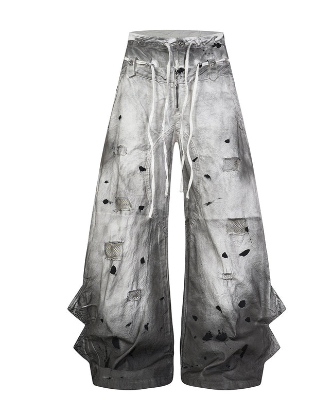 Inkjet Graded Wide Denim