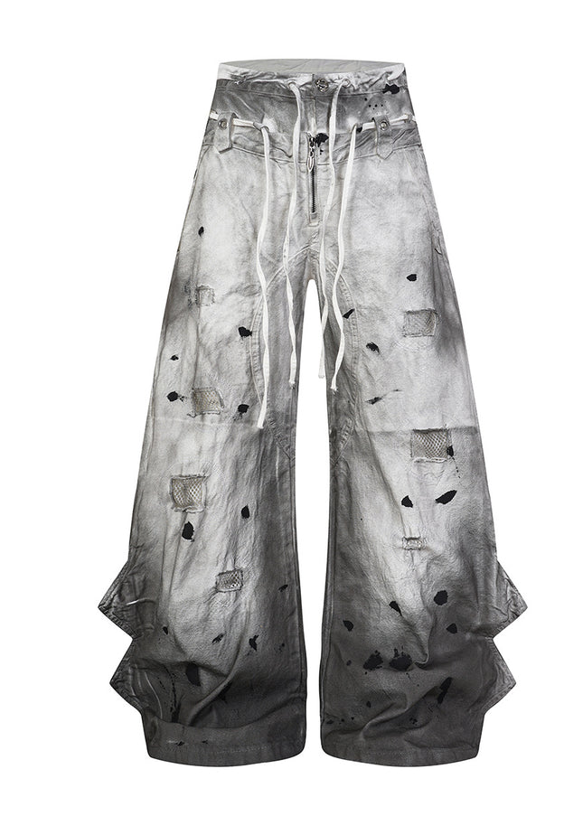 Inkjet Graded Wide Denim