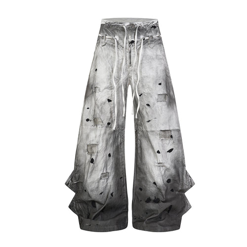 Inkjet Graded Wide Denim