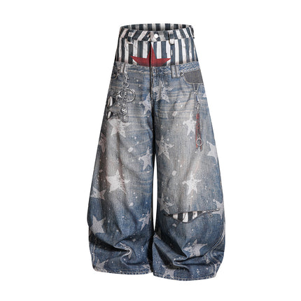 Curved Knife Denim