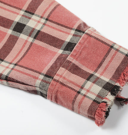 Wasteland Washed Plaid Overshirt