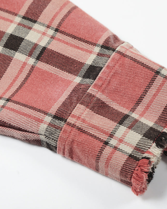 Wasteland Washed Plaid Overshirt