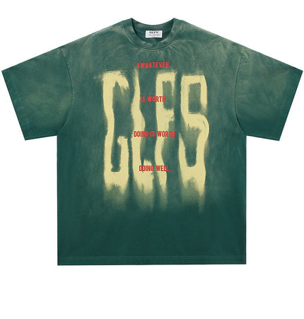 Graffiti Tie-Dye Tee