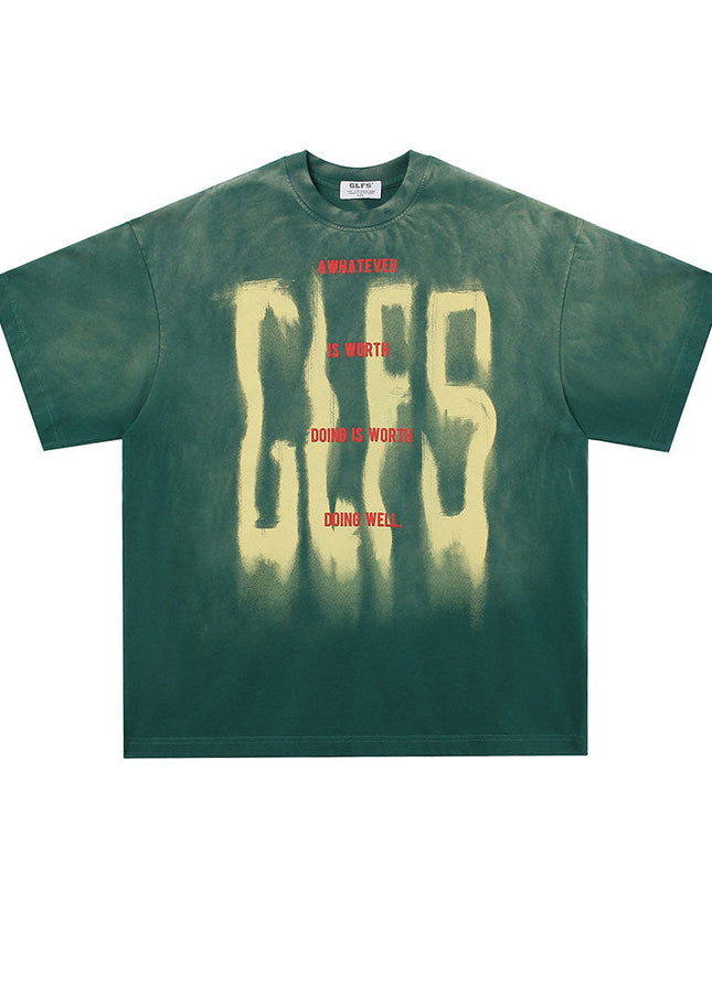 Graffiti Tie-Dye Tee