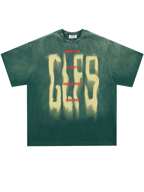 Graffiti Tie-Dye Tee