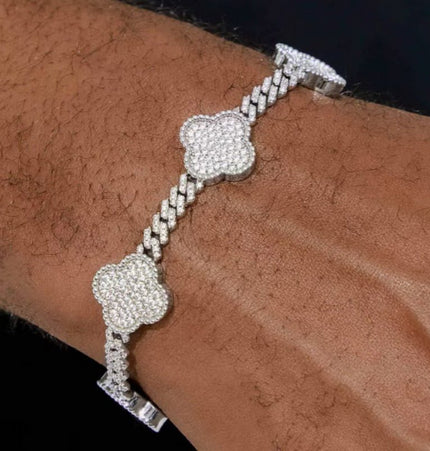 Clover Stone Bracelet