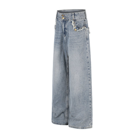 Heavy Washed Workwear Denim