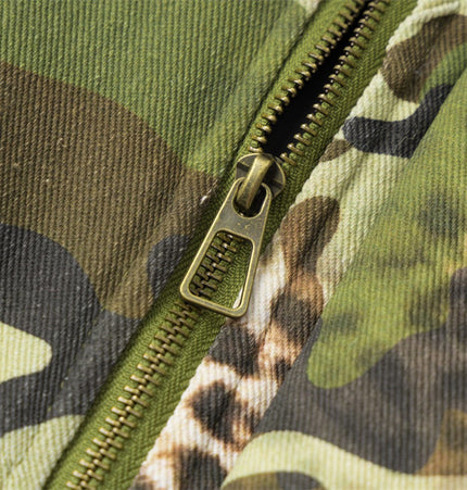 Digital Camo Hooded Workwear Jacket