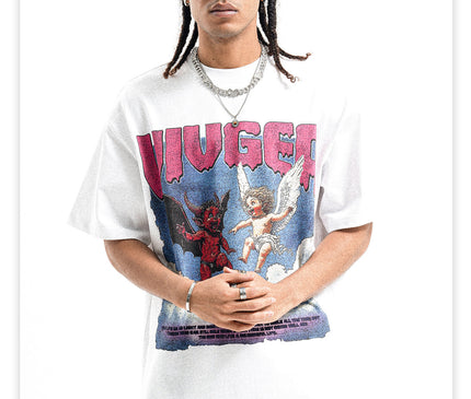 Heavy Small-Neckline Tee