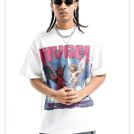 Heavy Small-Neckline Tee