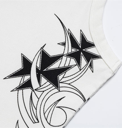 Printed Slim-Fit Tank