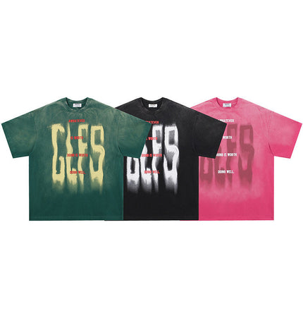 Graffiti Tie-Dye Tee