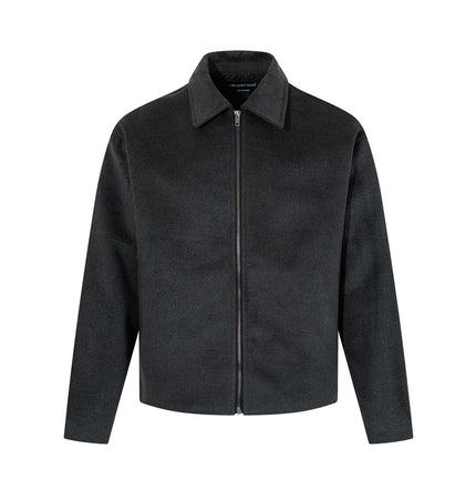 Minimal Zip-Up Pilot Jacket