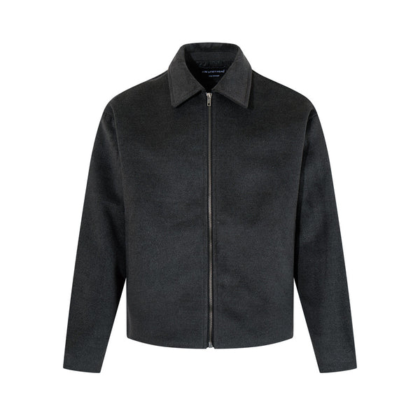 Minimal Zip-Up Pilot Jacket