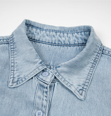 Washed Denim Shirt & Jeans Set