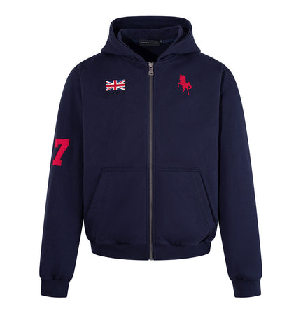 No. 7 Appliqué Hoodie Set