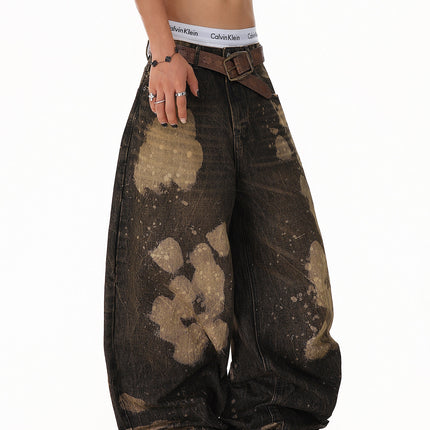 Ripped Tie-Dye Jeans