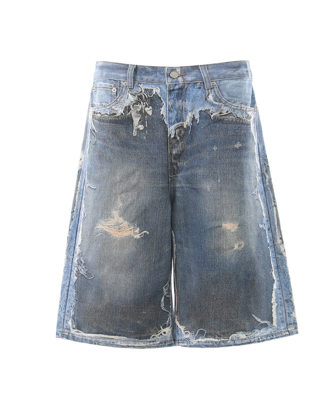 Distressed Denim short