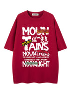 M / red