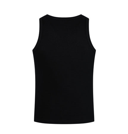Letter Graphic U-Neck Tank