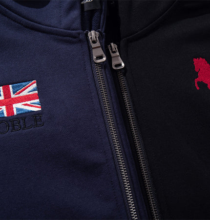 No. 7 Appliqué Hoodie Set
