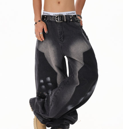 Street Art Patchwork Denim