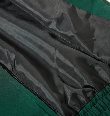 Embroidered Colour-Block Track Jacket