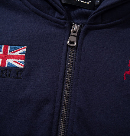 No. 7 Appliqué Hoodie Set