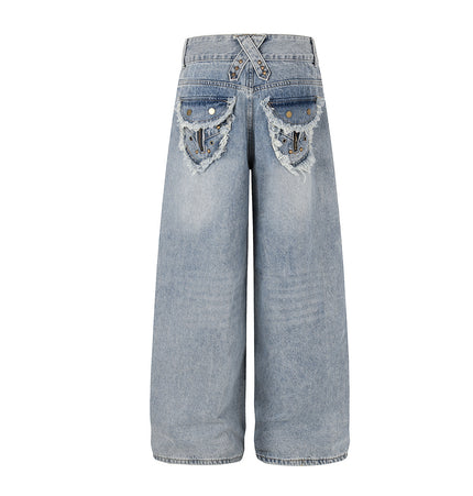 Heavy Washed Workwear Denim