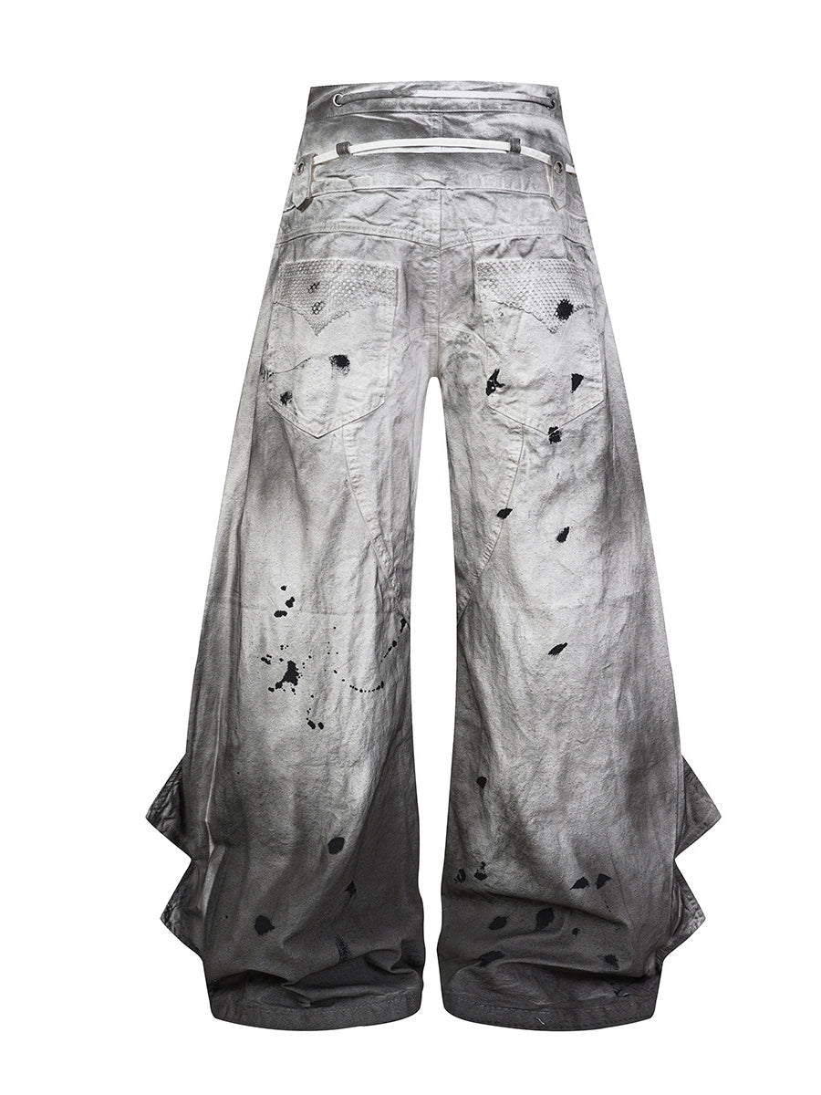 Inkjet Graded Wide Denim