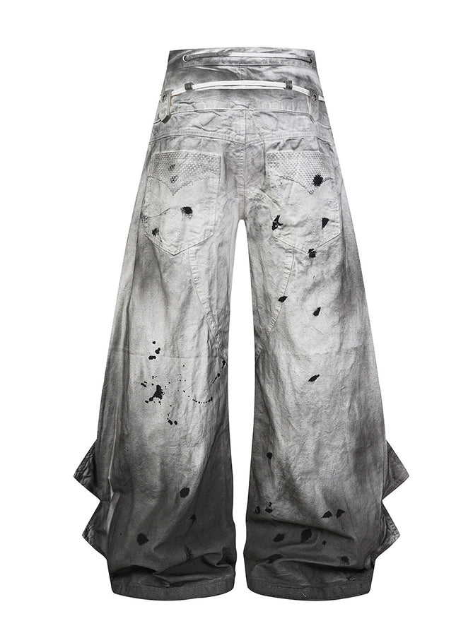Inkjet Graded Wide Denim