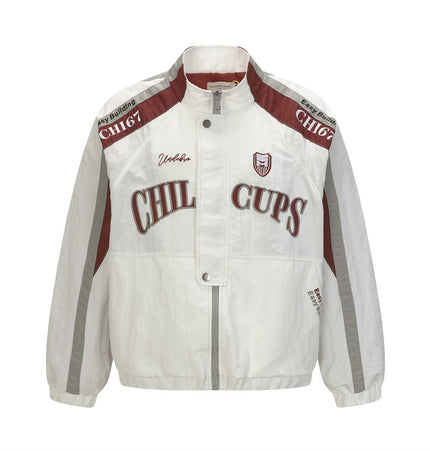 Embroidered Racing Jacket