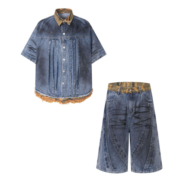Raw Edge Denim Shirt III — 2