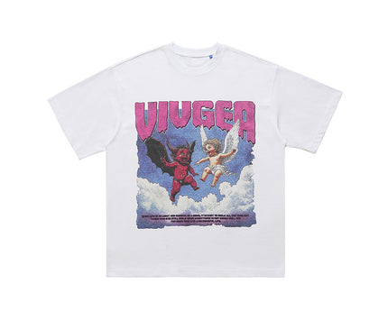 Heavy Small-Neckline Tee
