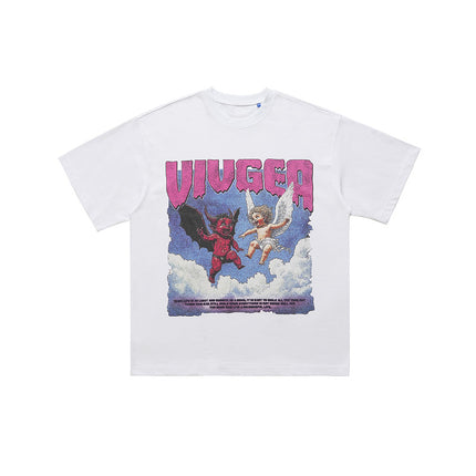 Heavy Small-Neckline Tee