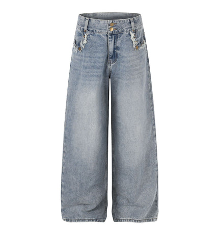 Heavy Washed Workwear Denim