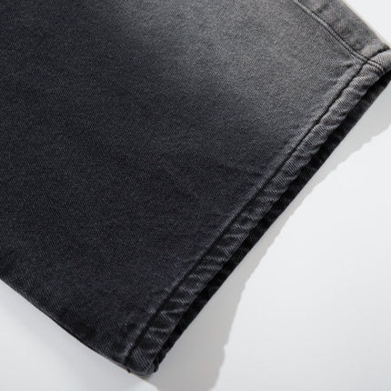 Gradient Deconstruction Scimitar Jeans