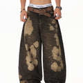 Ripped Tie-Dye Jeans