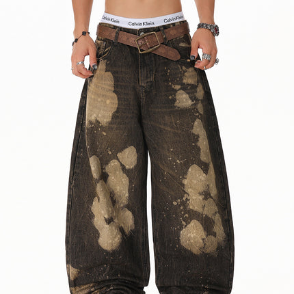 Ripped Tie-Dye Jeans