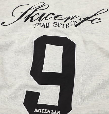 American street trend letter-embroidered short-sleeve polo shirt, men's summer top ins, sporty loose casual lapel T-shirt
