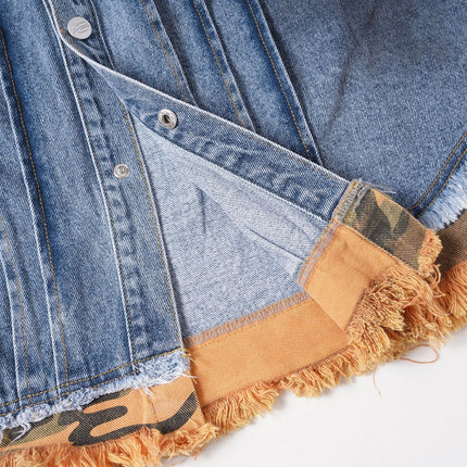 Raw Edge Denim Shirt II