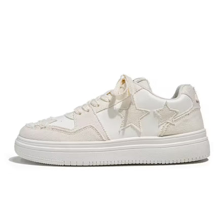 TALKLESSFASHION 5 Star Thick-soled sneaker -------6953