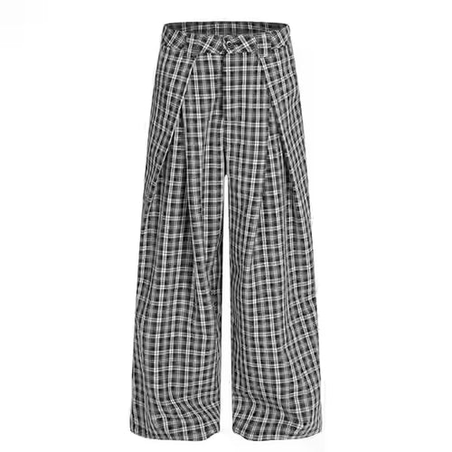 THETLSTUDIO 3D-Plaid Modular Executive Slacks
