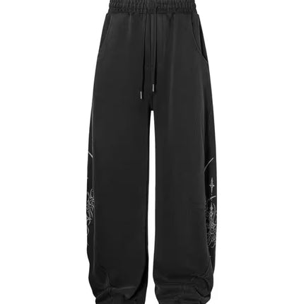 TALKLESSFASHION 07 Letter printed sweatpant—-7094