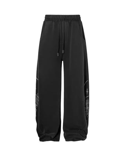 TALKLESSFASHION 07 Letter printed sweatpant—-7094