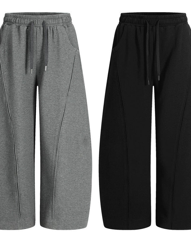 Mein Shop 0 American Retro  Drawstring sweatPants --7080