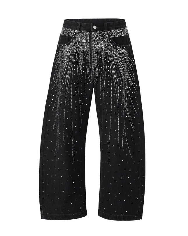 Mein Shop 0 Black / 30 Urban Drift stoned Wide-Leg Jeans—4650