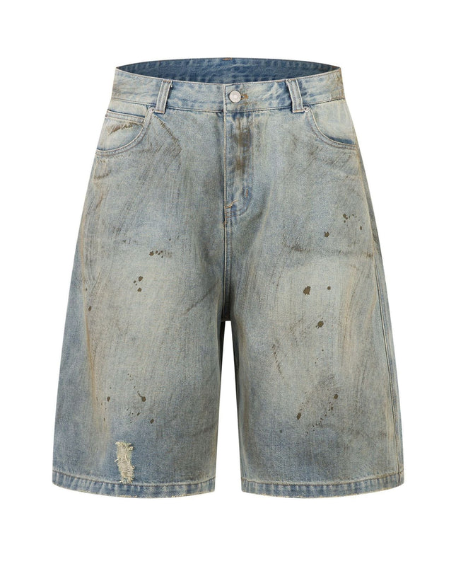 Mein Shop 0 Blue / S Urban Edge Washed Denim Short—5539
